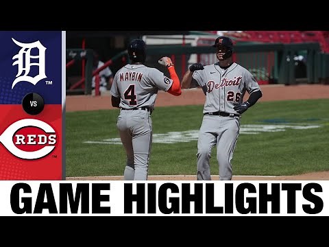 C.J. Cron hits clutch homer to lead Tigers | Tigers-Reds Game Highlights 7/26/20
