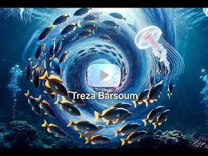 Beautiful Vortex Series | AI Visual Journey | Ocean Fish Vortex 🐠 | Underwater Spiral