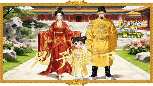 兕子殿下第12集，引擎声撕裂深宫寂静，长孙氏眼见幼女驾着会发光的“异兽”闪亮登场。