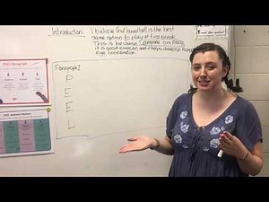 Year 3/4 - Writing - Week 4 - PEEL Paragraphs