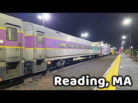 Quick Stop at Reading Station - MBTA