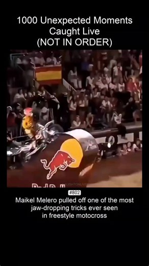 CAUGHT ON LIVE on Instagram: "Spanish freestyle motocross rider Maikel Melero is widely regarded as a living legend of the sport. In one of his most memorable performances at the FMX World Championship during the Night of the Jumps series, he executed a Flair on the quarter pipe, combining absolute bike control with flawless style. This move — requiring surgical precision and fearless commitment — was key to securing victories and cementing his place among the sport’s all-time greats. Throughout