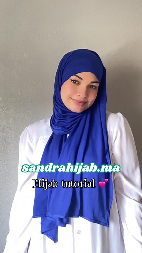Lycra Tie Back Sandra Hijab Styling Tips