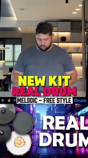 We loved the feel of this groove! #realdrum #drummer #baterista #music #app