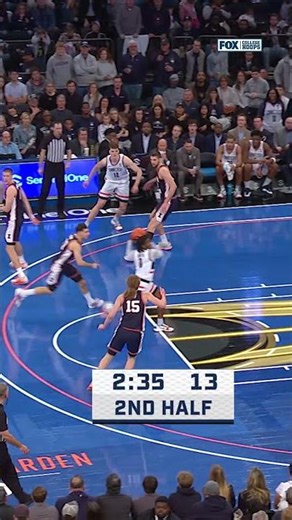 Should this have counted? 🤔 #cbb #uconn #basketball