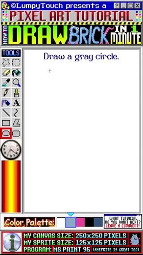 Draw Brick from Pizza Tower! 1 Min Tutorial | drawing