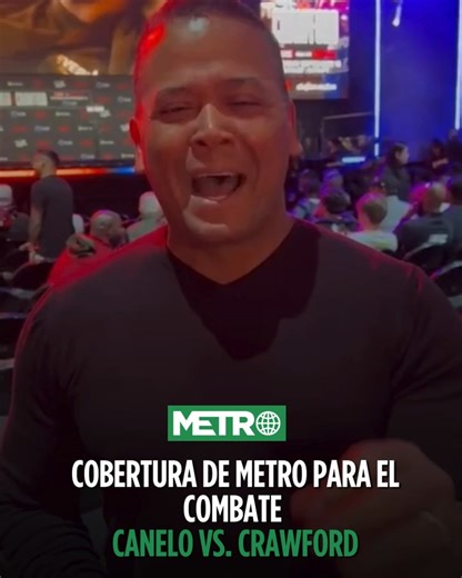 4.8K views · 19 reactions | Parte del ambiente en el pesaje previo al combate entre Saúl "Canelo" Álvarez y Terence "Bud" Crawford. Sigue la cobertura de metro.pr | Metro Puerto Rico | Facebook