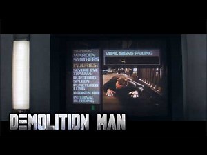 Transmission simultanée de diagnostique (Code 187) - 2ème extrait du film Demolition man (1993)