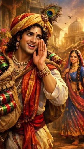 🙏🌺🌹श्याम चूड़ी बेचने आया 🌹🌸🌺🙏#like #short video#bhajansong #subscribe 🙏🙏