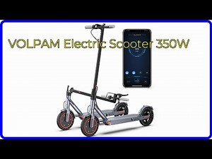 REVIEW (2026): VOLPAM Electric Scooter 350W. ESSENTIAL details.