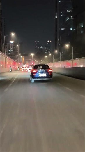 Night ride on the flyover (mumbai) #mumbai #youtubeshorts #trending #CFRhere