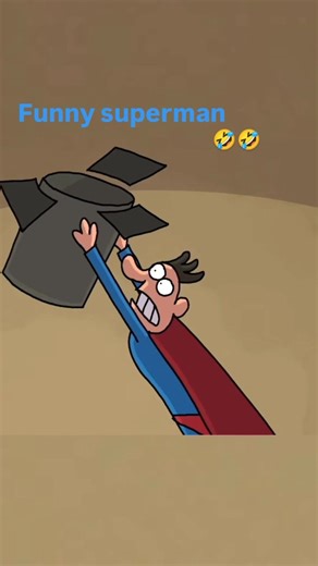 ToonBox | Duty of Superman 🦸‍♂️😂🤣 ̺#cartoon #viral #comedy #superman #animation | Instagram