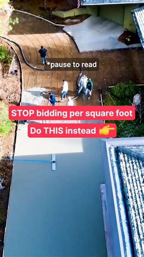 Comment "Pricing" and I'll send you my Full Guide on How my $4M/Year Pricing Works #marketing #business #concrete #reels #contractor #construction | Concrete CEO