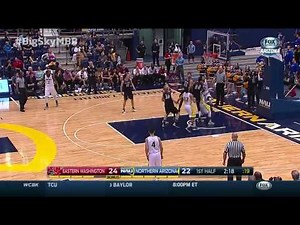 Eastern Washington at Northern Arizona University - Big Sky Basketball Highlights