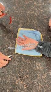 Behind the (Binder) Bench: How our jewelers safely remove a ring that’s too tight 💍 No need to panic! We’ve got you #martinbinder #ringremoval #jewelryrepair | Martin Binder Jeweler
