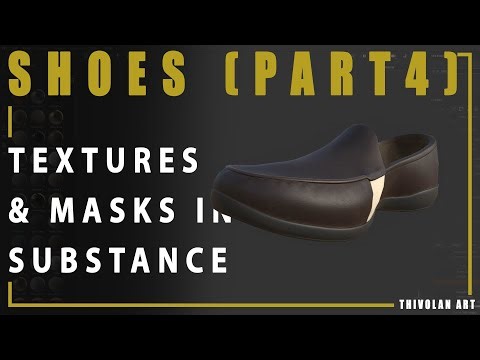 CREATING SHOES - PART 4: Texturing!!!