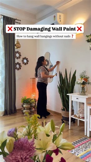 STUTI GUPTA : Home Decor & Lifestyle ✨🧿 on Instagram: "✅3 No-Drill Solutions ✨ Comment for Links Festive decor or everyday organizing, these easy, no-drill solutions won’t peel your paint. 1️⃣ Command Clear Hooks – transparent and almost invisible, perfect for fairy lights, torans, and other lightweight hangings. 2️⃣ Command Picture Hanging Strips – made for frames and wall art, they hold strong and come off clean. 3️⃣ Command Utility Hooks – sturdy multipurpose hooks for kitchen tools, handbag
