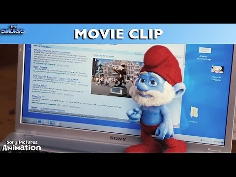The Smurfs - Google Clip