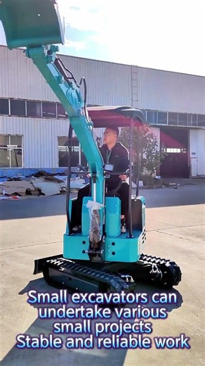 Manual labor is both exhausting and slow; using a mini-excavator is much more efficient. #digger