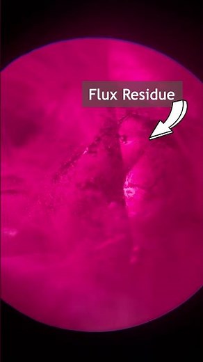 2.35 carat Burmese Flux Residue Ruby Video #naturalruby #burmaruby #fluxresidueruby #undermicroscope