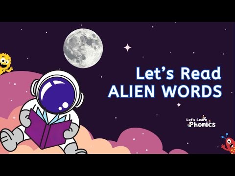 ALIEN WORDS | Phonics Screening Check | Let's Learn Phonics