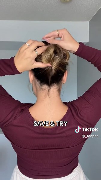 I’m totally obsessed with this super easy updo! So cute for formal events! #formalhairstyle #cutehairstyles #weddingguesthairstyle #easyhairstyles