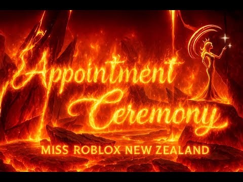 1ST MISS ROBLOX UNIVERSE NEW ZEALAND APPOINTMENT CEREMONY