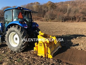 Field Rock Crusher: Valentini L1500 PTO Rock Crusher