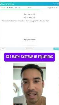 SAT Math: Systems of Equations