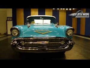 1957 Chevrolet Bel Air 2 door hardtop for sale at Gateway Classic Cars in our St. Louis showroom
