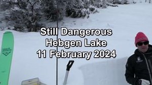 8.2K views · 70 reactions | (2/11/2024) We went to Hebgen Lake in the Lionhead area and got a very large whumpf while we ascended, IN THE SKIN TRACK. This was out first sign that things were unstable. Finding an avalanche was the second. We were concerned about triggering a slope above us. Even though the Avalanche Warning has expired, it is still dangerous in the backcountry. #GNFACobs #Lionhead #HebgenLake | Friends of the Gallatin National Forest Avalanche Center | Facebook