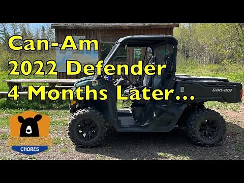 Can-Am 2022 Defender DPS HD7 4 month 500 kms Review - Impressions