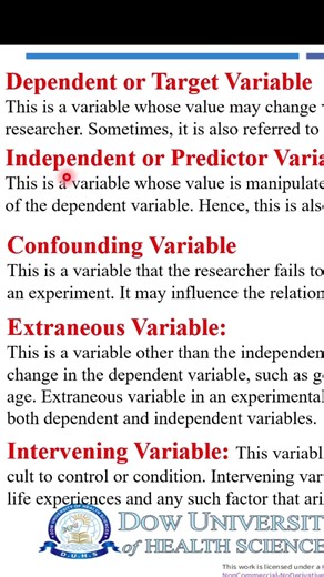 What is a dependent variable? #shorts #epidemiology #nursingresearch