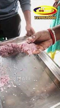 Onion Cutting Machine Demo | Automatic Commercial Onion Chopper For onion and chilli cutting machine