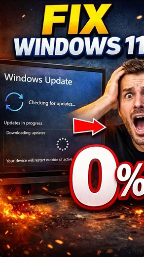 Fix Windows 11 Updates in 60 Seconds #Windows11 #TechHack #PCFix