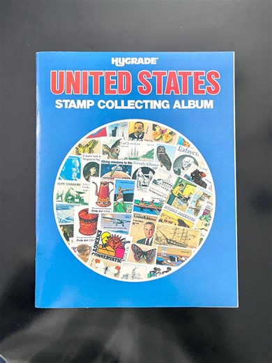 1992 Hygrade United States Stamp Collecting Album - Etsy