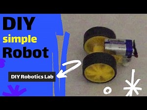 Build a Simple Car Robot at Home (Step by Step, DIY)