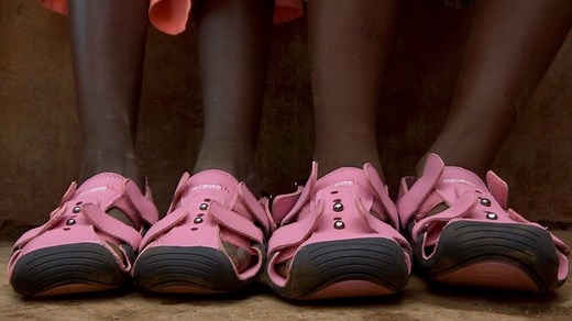 Growing feet? Try expandable shoes