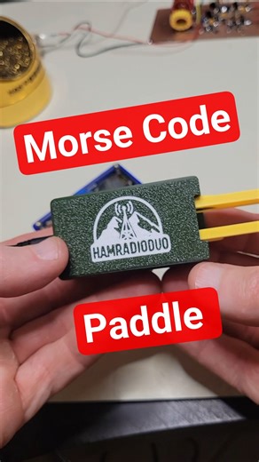 Ham Radio Duo Morse Code Paddles