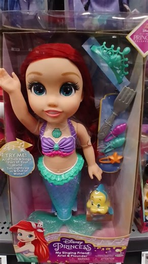 Ariel Singing doll #disneyprincess #adorable #trending #ytshorts