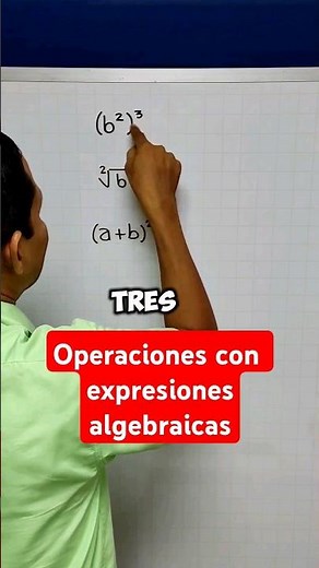 Operaciones con expresiones algebraicas #matemática #educación #aprender #divertido #ciencia #amor