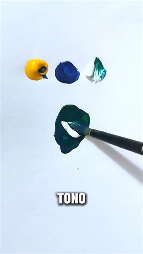 Así puedes hacer el color turquesa fácilmente!! 🎨✨💙 #arte #artista #artistas #pintura #pintar #color #colores #dibujo #dibujar #fyp #parati #tips #consejos | Ratita Pintora