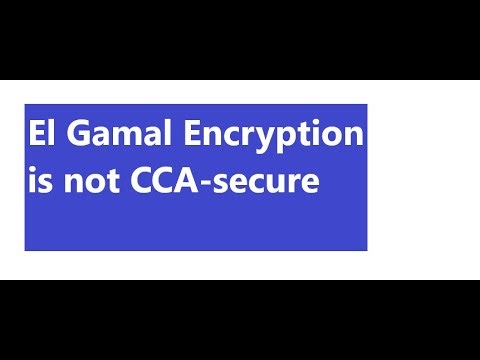 ElGamal Encryption is not CCA-Secure