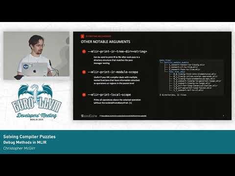2025 EuroLLVM - Solving Compiler Puzzles: Debug Methods in MLIR
