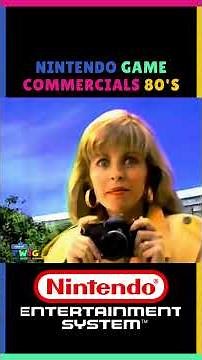 Nintendo Game Commercials From The 80's