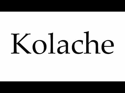 How to Pronounce Kolache