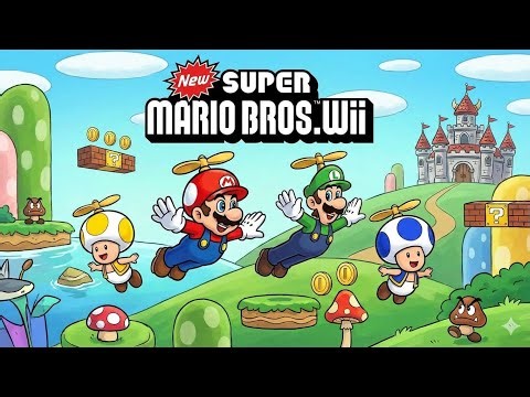 New Super Mario Bros Wii - Diretamente do Wii #mario #wii #nintendoswitch #nintendo