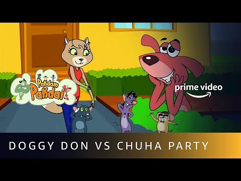 Pakdam Pakdai: Doggy Don and Chuha Party Are In Love ❤️ | Cartoon | Amazon Prime Video