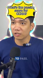 2.9K views · 37 reactions | What's the passing score for CCNA exam? #ccna #cisco #ccnacertification | Tech Academy | Facebook