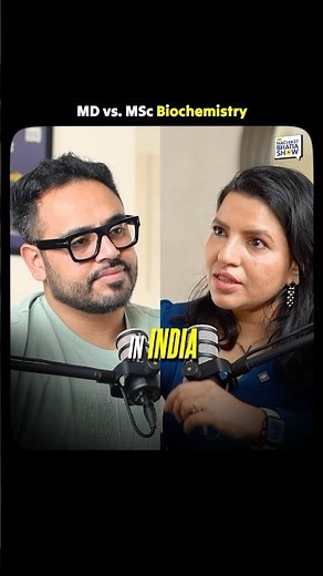 MD vs. M.Sc. Biochemistry